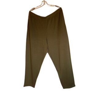 Bechamel II 2X Pull-On stretch Teak Brown Straight leg Travel-Dress Pants